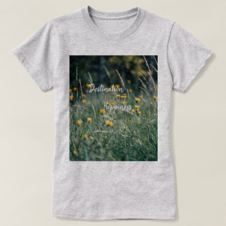 Camiseta Flowers T-Shirt (Image created by grok)