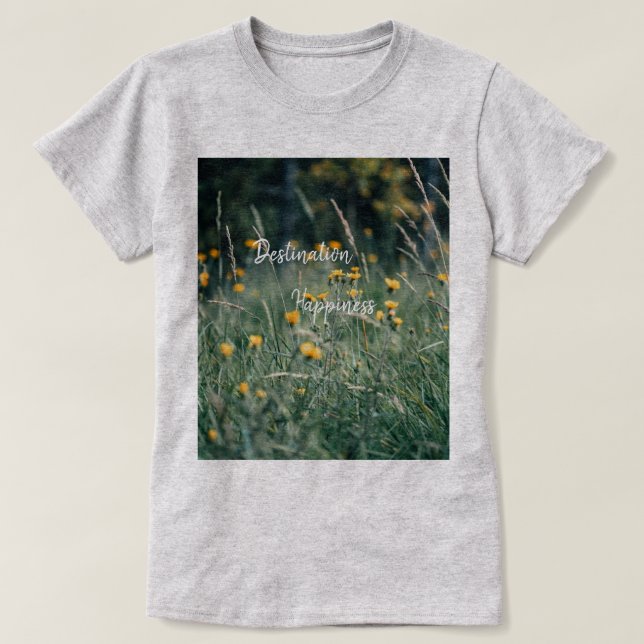 Camiseta Flowers T-Shirt (Image created by grok) (Diseño del anverso)