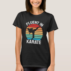 Camiseta Fluent in Karate Funny Karate