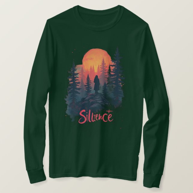 Camiseta Fluent in Silence (Anverso del diseño)
