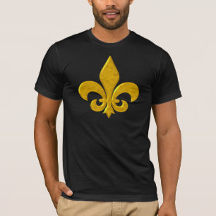Camiseta Fluer De Lis Hammered Gold