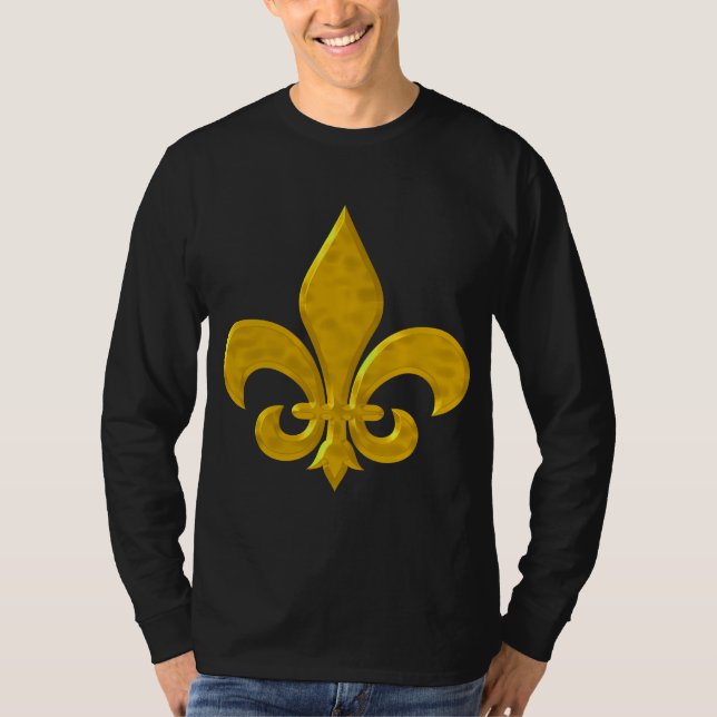 Camiseta Fluer De Lis Hammered Gold (Anverso)