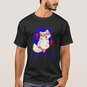 Camiseta Fluff, Fluffin, Corta Gato Con Corazón
