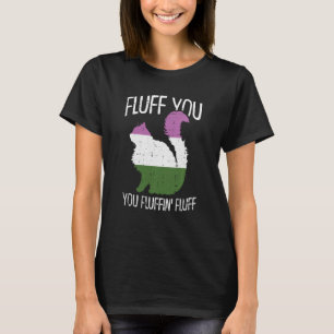 Camiseta Fluff You Fluffin Sexo Gato Orgullo Gay