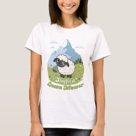 Camiseta Fluffiest Lawn Mower – Adorable Blacknose Sheep