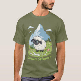 Camiseta Fluffiest Lawn Mower – Adorable Blacknose Sheep