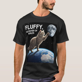 Camiseta Fluffy, Destroyer of Worlds