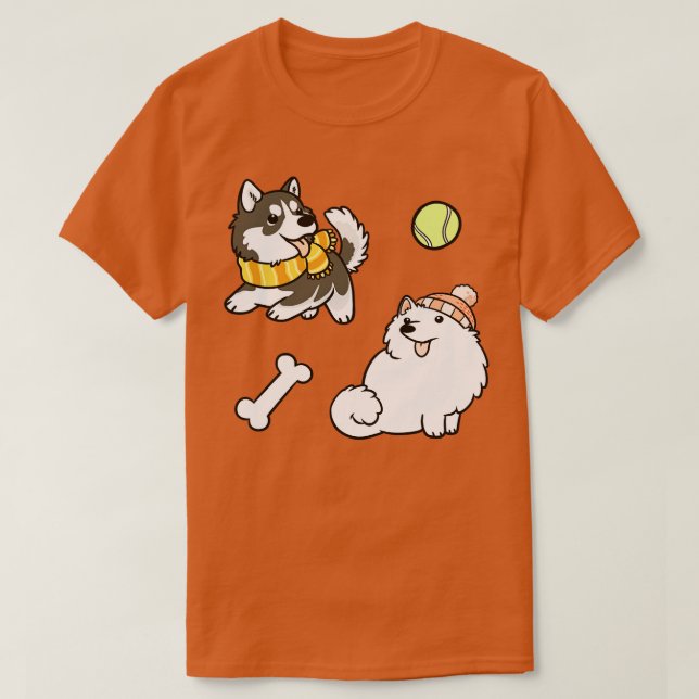 Camiseta Fluffy Spitz (Diseño del anverso)