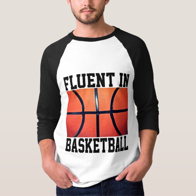 Camiseta Fluidez En Baloncesto Funny (Anverso)