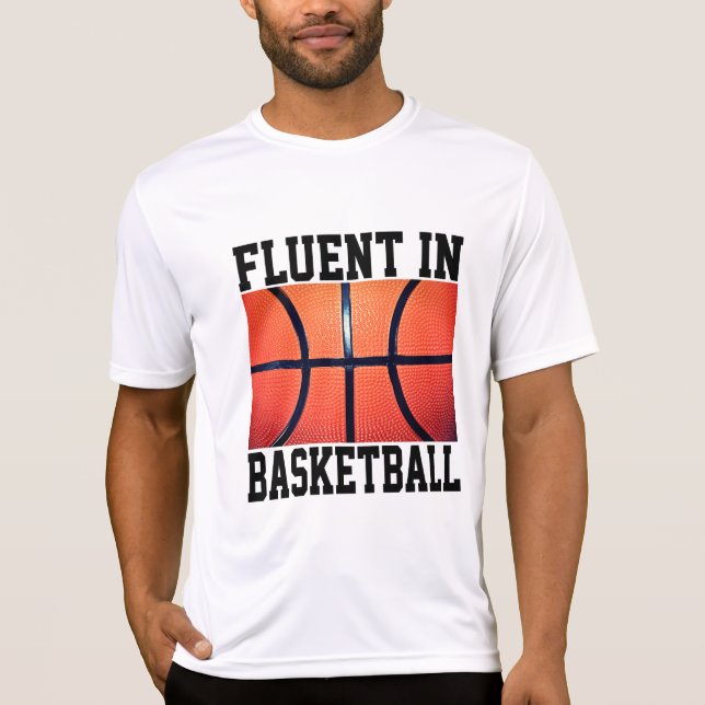 Camiseta Fluidez En Baloncesto Funny (Anverso)