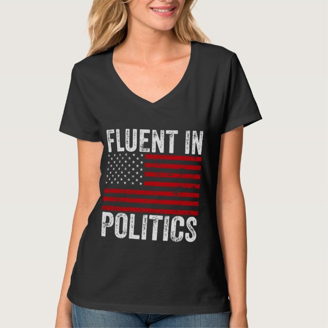 Camiseta Fluidez en política (Anverso)