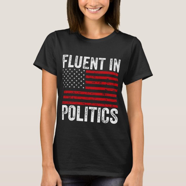 Camiseta Fluidez en política (Anverso)