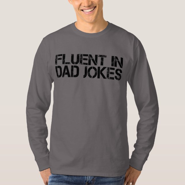 Camiseta Fluido en chistes de papá divertido Día del Padre  (Anverso)