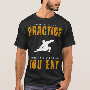 Camiseta Fluir a la risa con Tee Fin de práctica tai chi