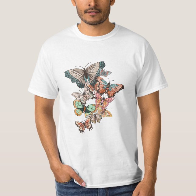 Camiseta Fluir en primavera (Anverso)