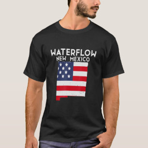 Camiseta FLUJO DE AGUA EE.UU. EE.UU. viajar nuevo México