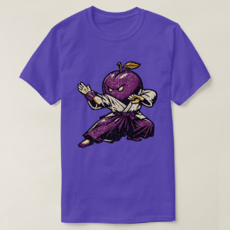 Camiseta Flujo de Aikido de Ciruela — Luchador de Armonía R