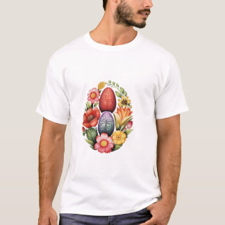 Camiseta Flujo de caza de huevos en el Día de Pascua