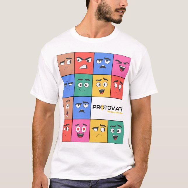 Camiseta Flujo de emociones de tormenta (Anverso)