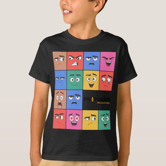 Camiseta Flujo de emociones de tormenta (Anverso)