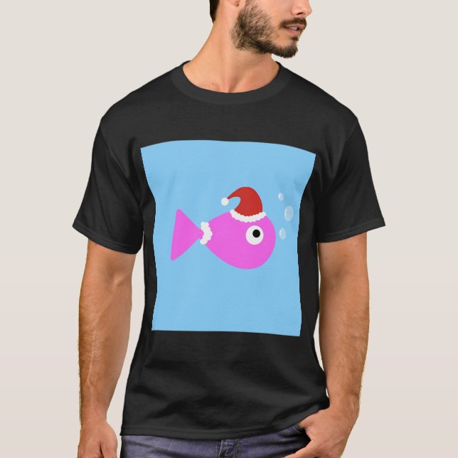 Camiseta Flujo de Guppy Elegante (Anverso)