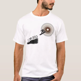Camiseta flujo de la snowboard