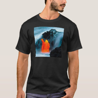 Camiseta Flujo de lava del volcán de Kilauea Hawaii