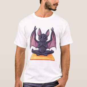 Camiseta Flujo de Yoga de Murciélago