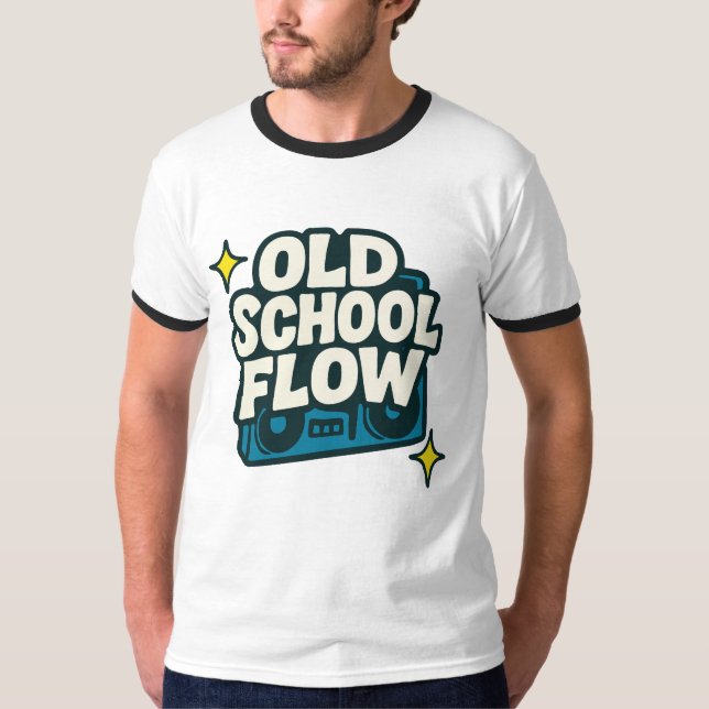 Camiseta Flujo escolar antiguo (Anverso)