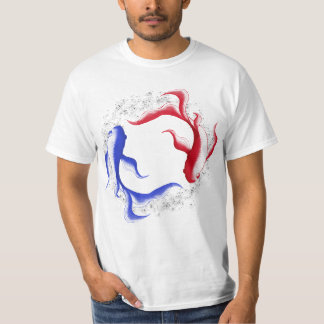 Camiseta Flujo Marcial Abstracto Yin Yang Arte Marcial