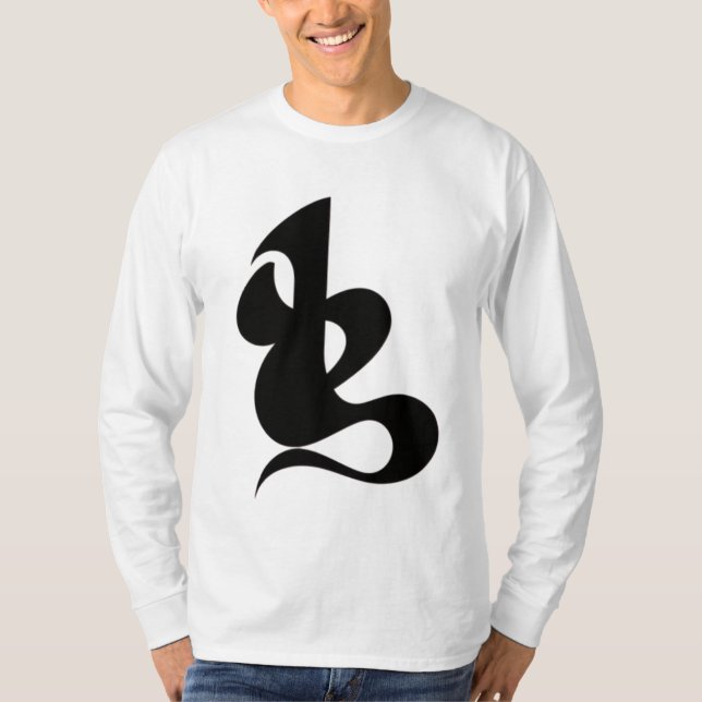 Camiseta Flujo tribal místico (Anverso)