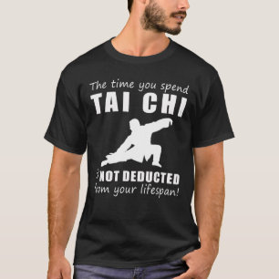 Camiseta ¡Flujo y risas! Tai Chi - Sin deducción de la vida