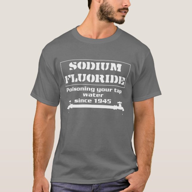 Camiseta Fluoruro de sodio (Anverso)