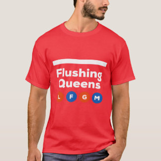 Camiseta Flushing Queens LFGM Subterráneo retro