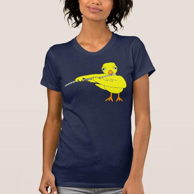 Camiseta Flute Chick (Anverso)