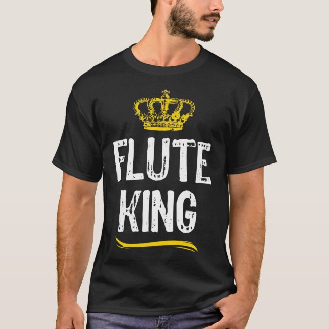 Camiseta Flute King Men Jugador Guay Flutist (Anverso)