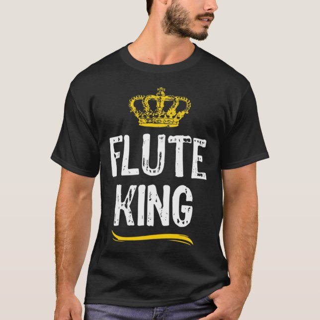Camiseta Flute King Men Jugador Guay Flutist (Anverso)