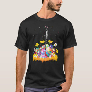 Camiseta Flute Music Easter Egg Funny Flute Easter Sunday