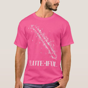 Camiseta Flute Player Music Instrument Beautiful Flute Musi
