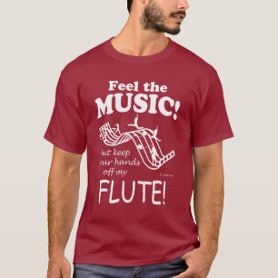 Camiseta Flute Siente La Música
