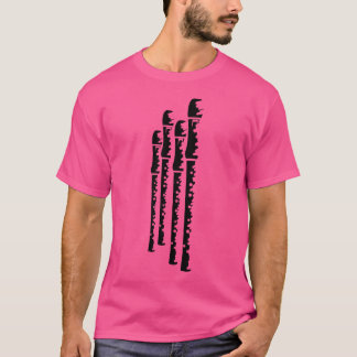 Camiseta Flutes Sketch Flute Player Woodwind Instrumento