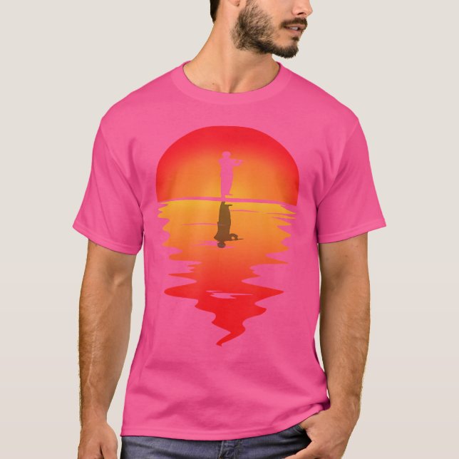 Camiseta Fluti vintage Sunset Music Instruti (Anverso)