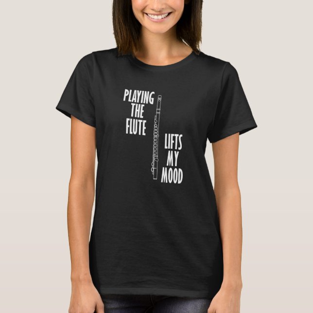 Camiseta Flutist Funny Saying Orchestra Flute Player Musici (Anverso)