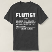Flutist Noun Music Lover Funny Instruplayer