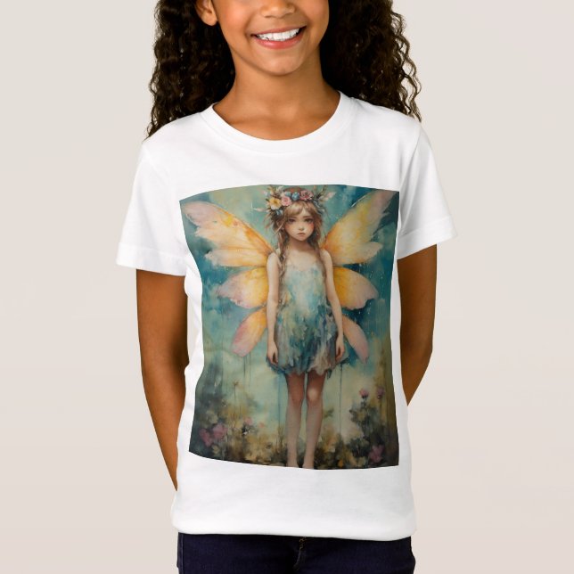 Camiseta Flutter encantador: (Anverso)
