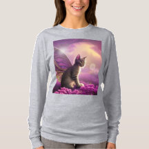 Flutter-Mytt Kitty (camiseta-LS)