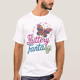 Camiseta ✅ 👕 Fluttery Fantasy T-Shirt Design 👕 ✅