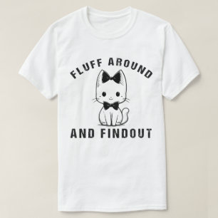 Camiseta Fluyen Y Descubren Humor Gracioso Para Gatos Adult