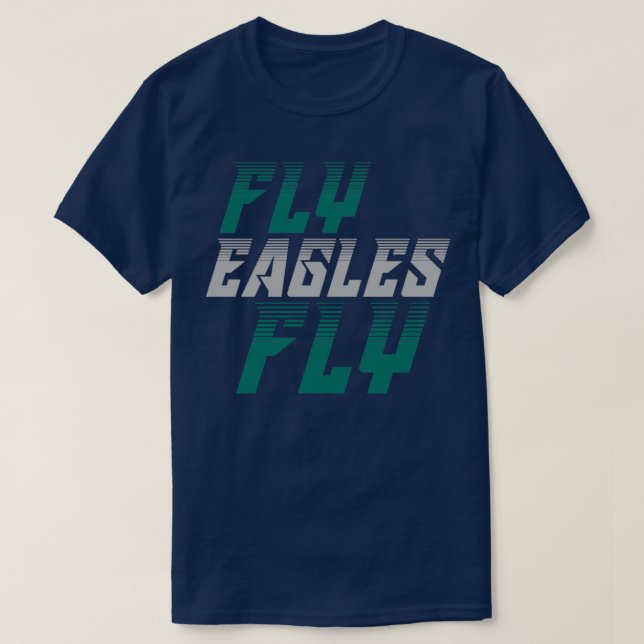 Camiseta Fly Eagles Fly Philadelphia (Diseño del anverso)