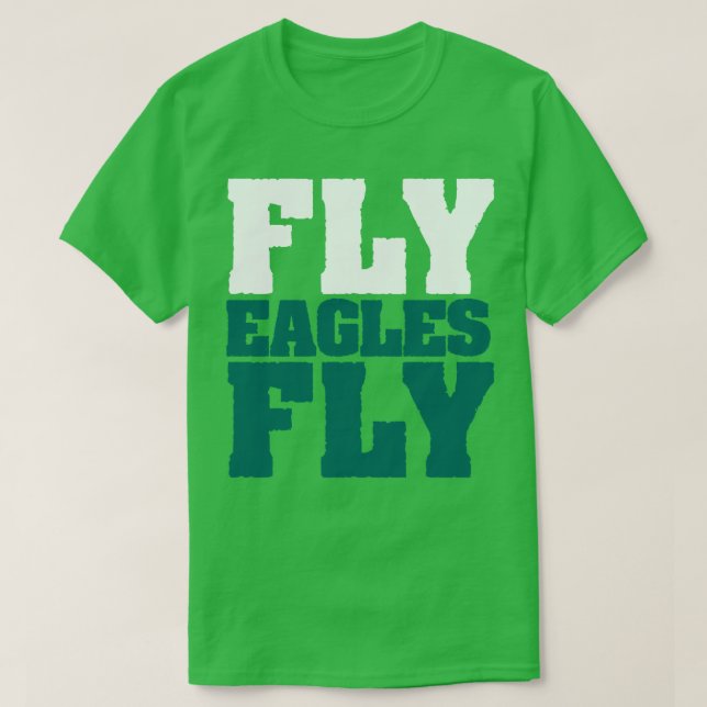 Camiseta Fly Eagles Fly Philadelphia (Diseño del anverso)